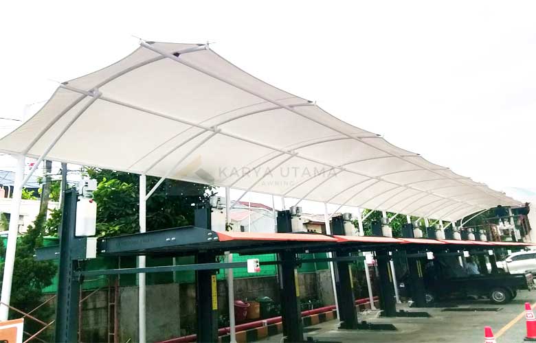 Kanopi Membrane untuk Parkiran