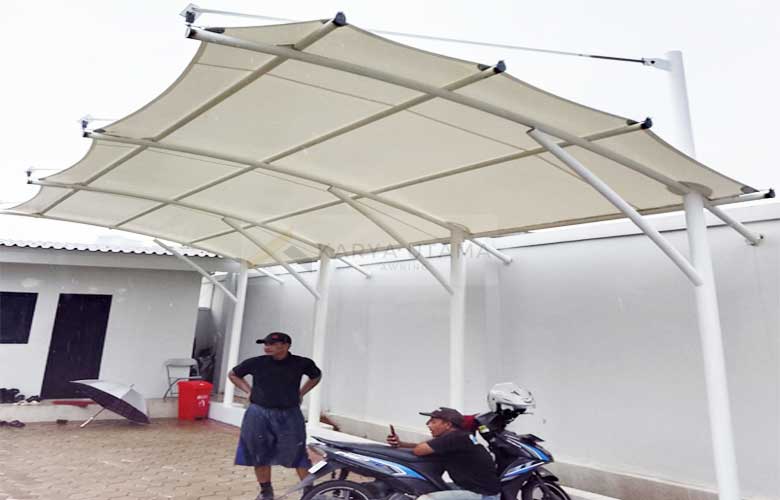 Jasa Pemasangan Kanopi Membrane Profesional